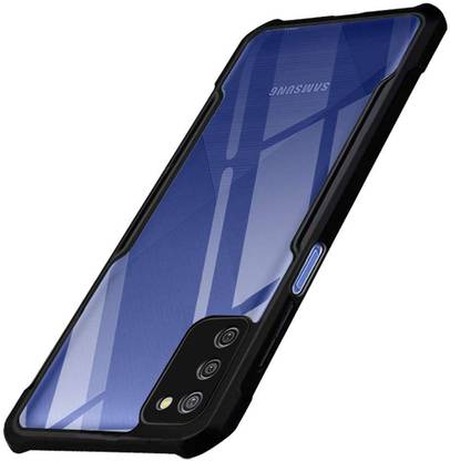 Mobilive Back Cover for Samsung A03S Shockproof Case with Hybrid Corner