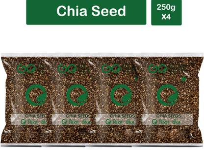 Goshudh Supreme Quality Chia Seed-250gm (Pack Of 4) Chia Seeds