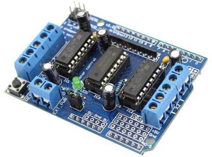 Vayuyaan L293D Motor Driver Shield Or Servo Shield For Arduino Motor Control Electronic Hobby Kit