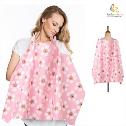 Babywish BPR-NUR-2199-CT-PR-PK-SUN Feeding Cloak