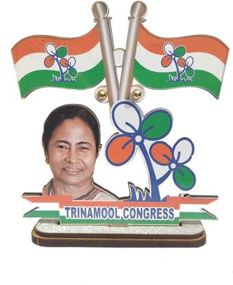 FLASHFULL TMC FLAG Double Sided Wind Car Dashboard Flag