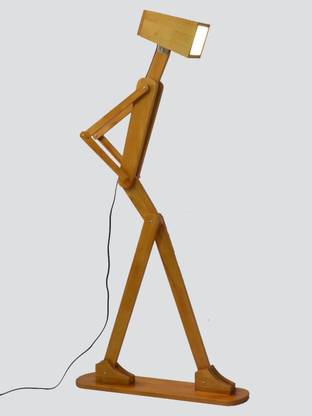 Ornate Swing Arm Floor Lamp