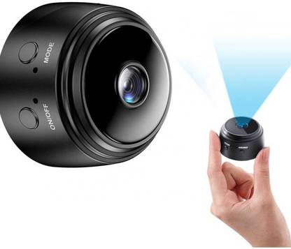 JRONJ Wireless HD WiFi Wired Small Mini Portable Security Camera