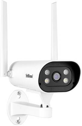 Srihome SH037 4MP WiFi CCTV IP Camera Night Color Vision 2 way Audio Motion Tracking Security Camera