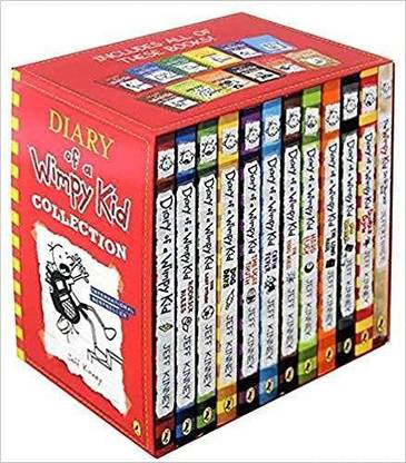 Diary Of A Wimpy Kid - Box Of Books (Books 1 - 12 + DIY Book)