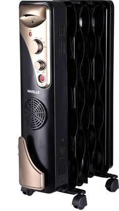 HAVELLS 7 fin wave black Oil Filled Room Heater