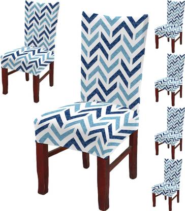 DECORIAN Polycotton 1 Seater Chair Geometric Cover
