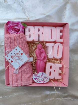 THE BUBBLE BLISS BRIDE TO BE HANDMADE SOAP GIFT HAMPER SET