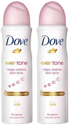 DOVE Eventone Deodorant for Women Deodorant Spray  -  For Women