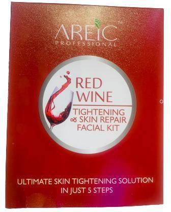 Areic Professional Red Wine Facial Kit