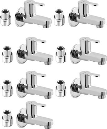 Parryware Claret Bib cock with cp nipple 1 inch set of 7 Bib Tap Faucet