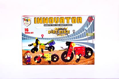 Braintastic Kipa Made in India Model Building Kit – Dirt Bikes for Juniors for 8 Years Old Kids and Above