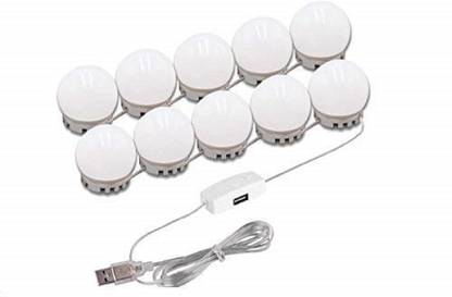 Auslese 18 Watts 10 LED Vanity Mirror Lights Dimmable 3 Color Modes & 10 LED Front Light