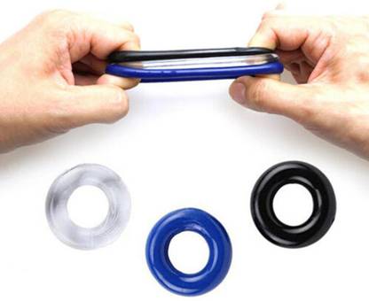 DESiRE SOFT SILICONE MASSAGER - PREMIUM Silicon Play Strength ring Massager