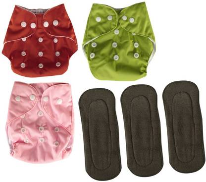 MEEOWMEE Reuseable Washable Baby Cloth Dipper With 5layer Insert