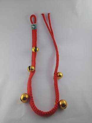 advancedestore ghanta Cow & buffalow/Bull Neck Rope (Colour : red ) Size : 4 ft Bell Cow Collar Charm