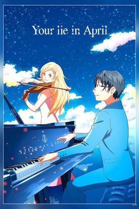Your Lie In April Anime Matte Finish Poster Paper Print