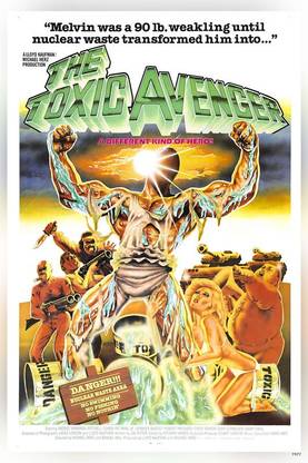 Troma The Toxic Avenger Limited Matte Finish Poster Paper Print
