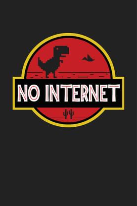 NO Internet Poster computer engineer hacker Paper Print