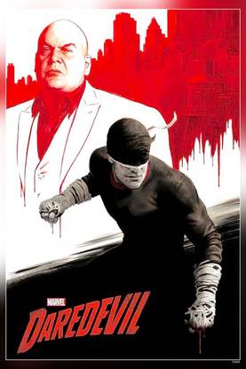 Netflix Daredevil Season Charlie Cox Matte Finish Poster Paper Print