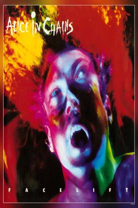 Alice In Chains: Facelift Album Cover Matte Finish Poster Paper Print