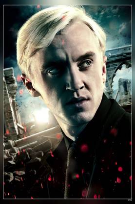 Draco Malfoy Harry Potter And The Deathly Hallows Tom Felton Matte Finish Poster Paper Print