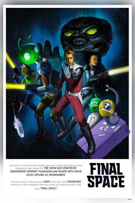 Final Space Tv Series Matte Finish Poster Paper Print