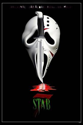 Wes Craven Stab Fake Horror Movie Scream Giclee Matte Finish Poster Paper Print