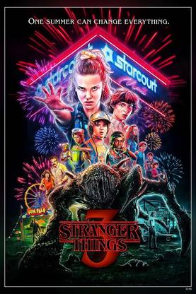 Stranger Things Matte Finish Poster Paper Print