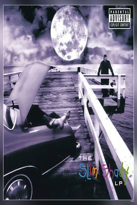 Album Cover Eminem: The Slim Shady Lp Music Giclee Record Lp Re Matte Finish Poster Paper Print