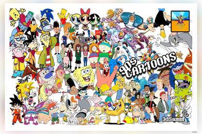 Cartoon S Tv Animated Series Matte Finish Poster Paper Print