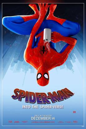 Spider-Man Into The Spider-Verse Movie Matte Finish Poster Paper Print