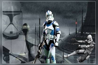 Clone Trooper Star Wars Matte Finish Poster Paper Print