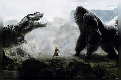 Movies King Kong Matte Finish Poster Paper Print