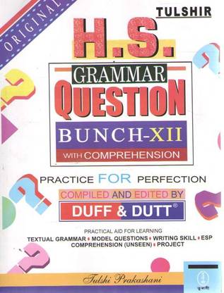 Hs Grammar Question Bunch Class-12