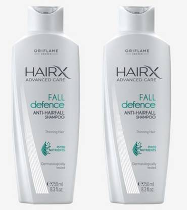 Oriflame Hairx Advanced Care Fall Defence Anti-Hairfall Shampoo ( Pack of 2)