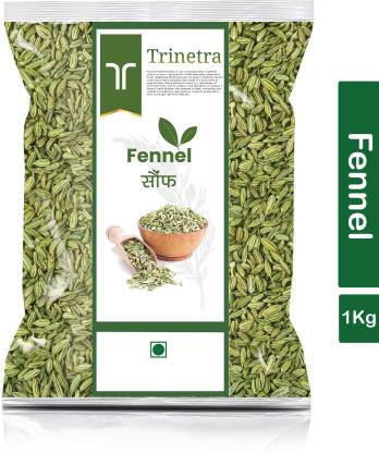 Trinetra Premium Quality Saunf (Fennel Seeds)-1Kg (Pack Of 1)