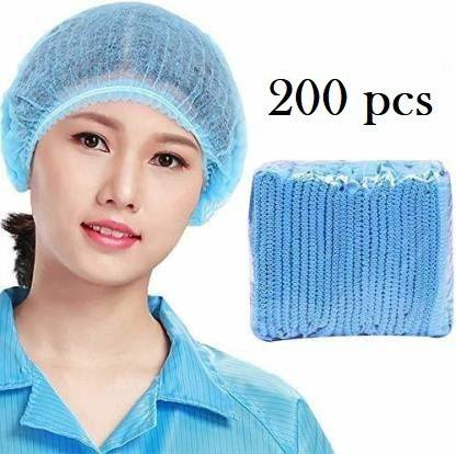 Ashni Disposable Bouffant Cap Nurse Cap Surgical Head Cap Surgical Head Cap