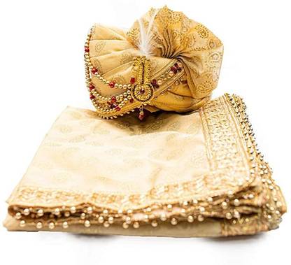 DULHA PAGDI Self Design Pagri