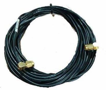 graspadeal 5 Mtr..WiFi Antenna Extension Cable SMA Male to SMA Male RF Connector Adapter Cable RG174 Antenna Amplifier