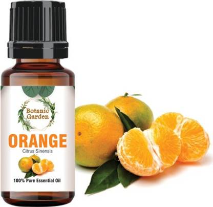 botanic garden Orange/Citrus sinensis For Nervousness, Anxiety,Insomnia, Depression,Fluid Retention, Cellulite/Undiluted 100% Pure Essential Oil