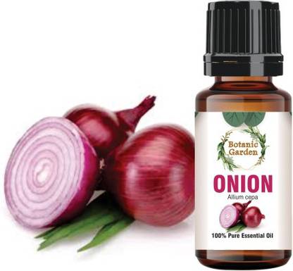 botanic garden Onion/Allium cepa For Scarring, Hyper Pigmentation, Acne and Scars,Hair - Stimulates your scalp and improves the circulation of blood, resulting in it follicles that are well-nourished. Removes scalp infection/Undiluted 100% Pure Essential Oil