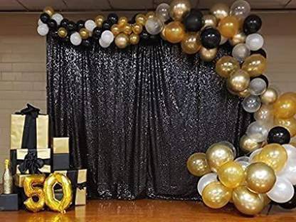 decokart 50TH ANNIVERSARY, BIRTHDAY PARTY DECORATION SET (Set of 100)