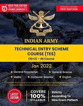 Indian Army - Technical Entry Scheme Course (TES) - January 2022