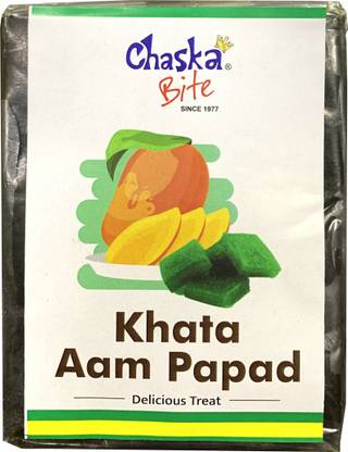 CHASKA BITE Aam Papad Slice Khatta Bar Tasty bars 200g Strawberry Candy Bar Aam Papd Candy Bar