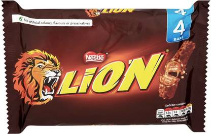 NESTLE LION 4 CHOCOLATE BAR IMPORTED 4 X 42G Bars