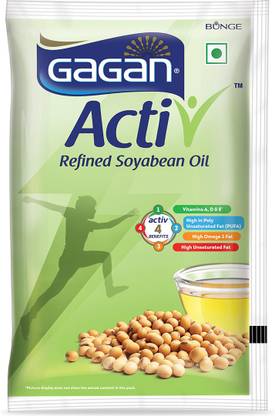 Gagan Soyabean Oil Pouch