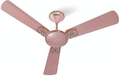 HAVELLS Enticer Art Collector Edition 1200mm Decorative, Dust Resistant, High Power in Low Voltage (HPLV), High Speed Ceiling Fan with 2 Year Warranty Silent Operation 1200 mm Ceiling Fan