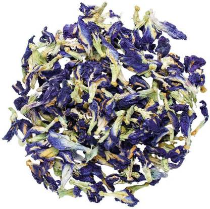 A D FOOD & HERBS DRIED BUTTERFLY BLUE PEA FLOWER / APARAJITA KE PHOOL AROMATIC 100 GMS