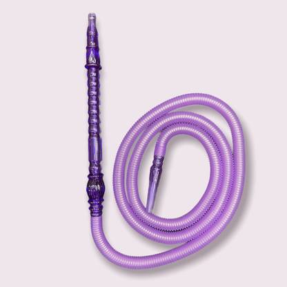 AL RAZA Plastic Purple Hookah Hose 1.9 m